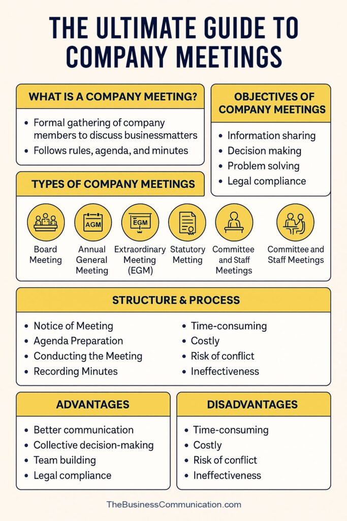The Ultimate Guide to Company Meetings