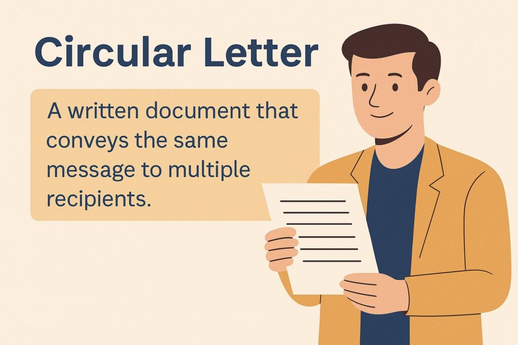 Sample Circular Letter