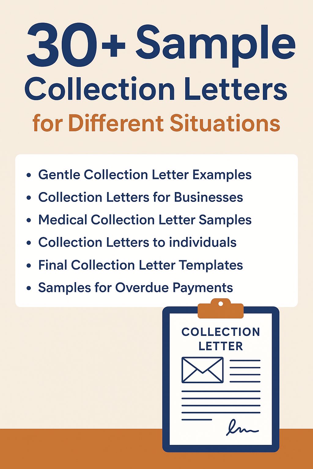 30+ Sample Collection Letters for Different Situations (Google Docs ...