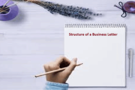 Structure of a Business Letter | Different Parts of a Good Business Letter