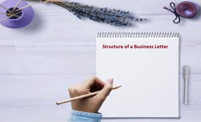 Structure of a Business Letter | Different Parts of a Good Business Letter