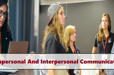 Intrapersonal And Interpersonal Communication