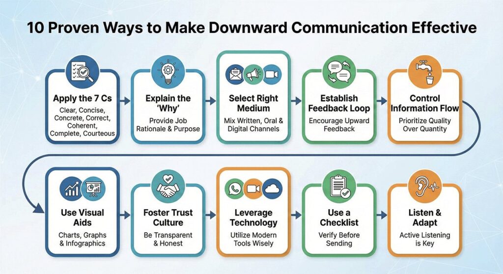 Ways to Make Downward Communication Effective