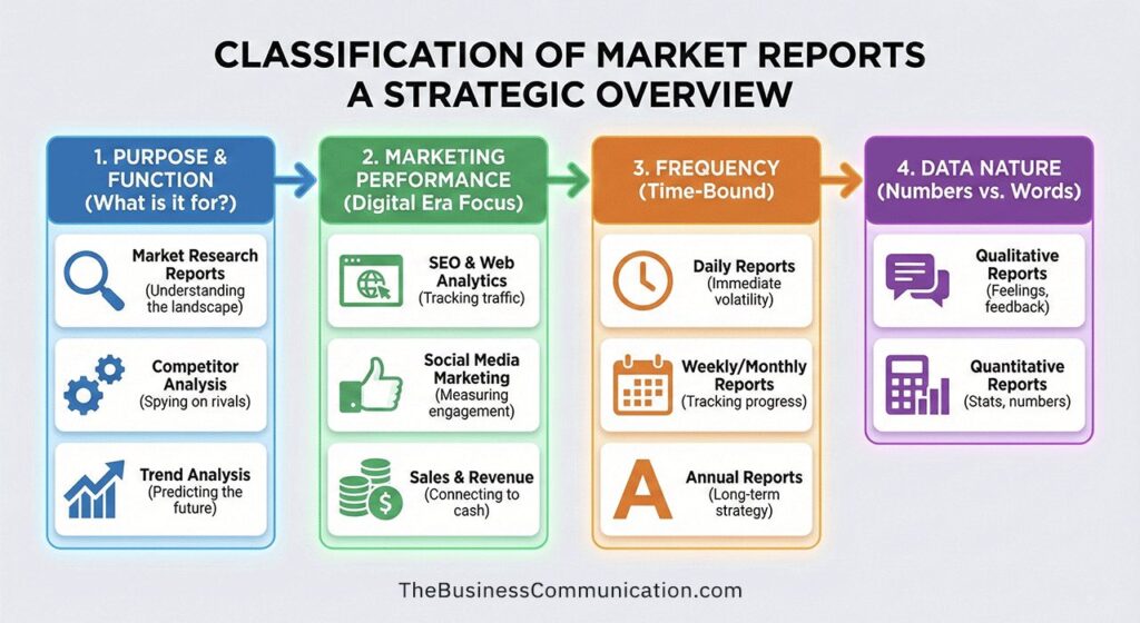4 Types of Market Reports: A Complete Classification Guide 1 Types of Market Report