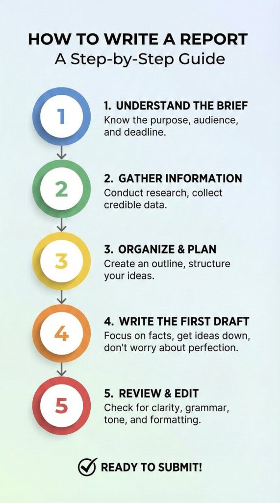 What is a Report? Definition, Format, Types & Examples 1 HOW TO WRITE A REPORT