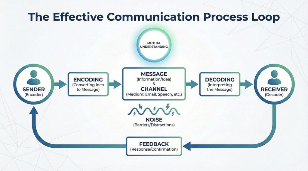 Effective Communication: Definition, Essential Qualities, and Requirements 1 Effective Communication Process