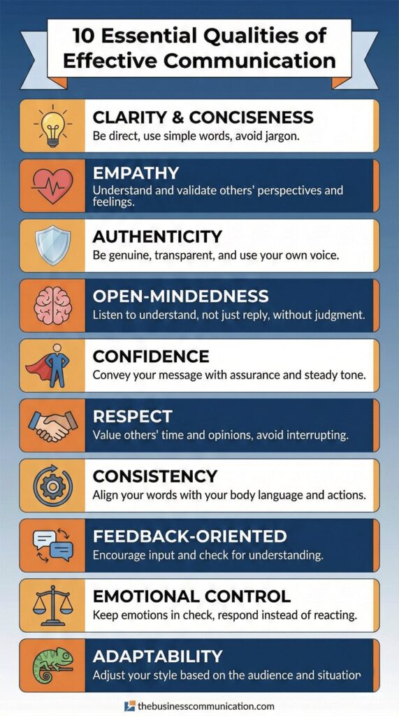 Effective Communication: Definition, Essential Qualities, and Requirements 2 Essential Qualities of Effective Communication