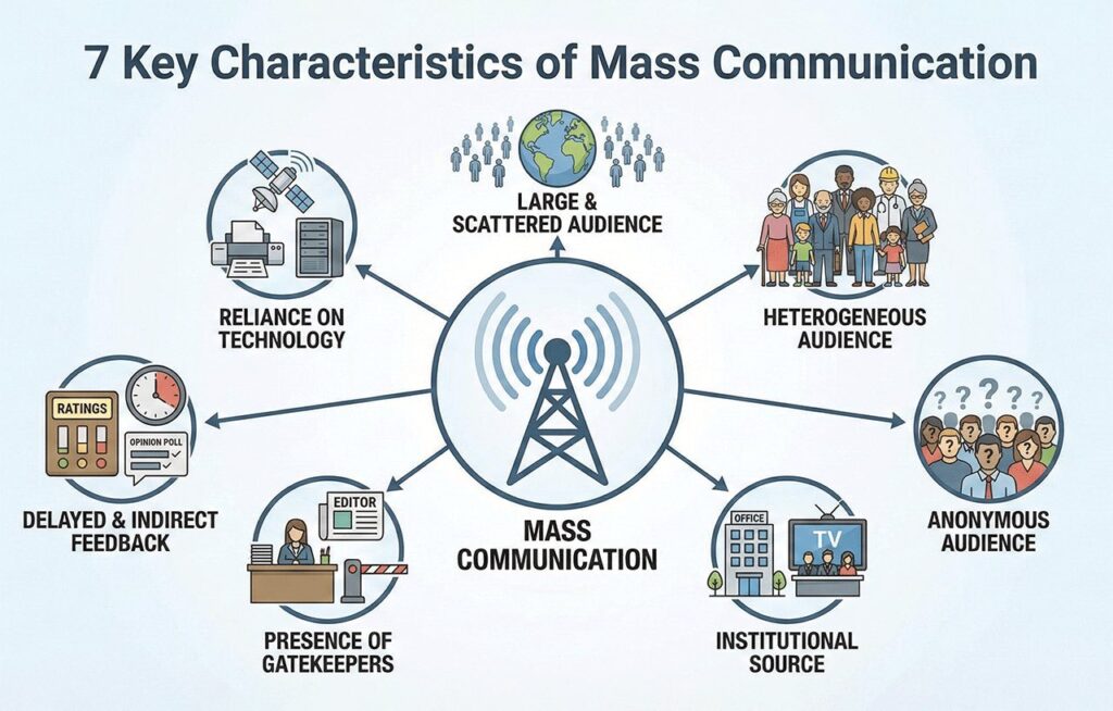 Characteristics of Mass Communication