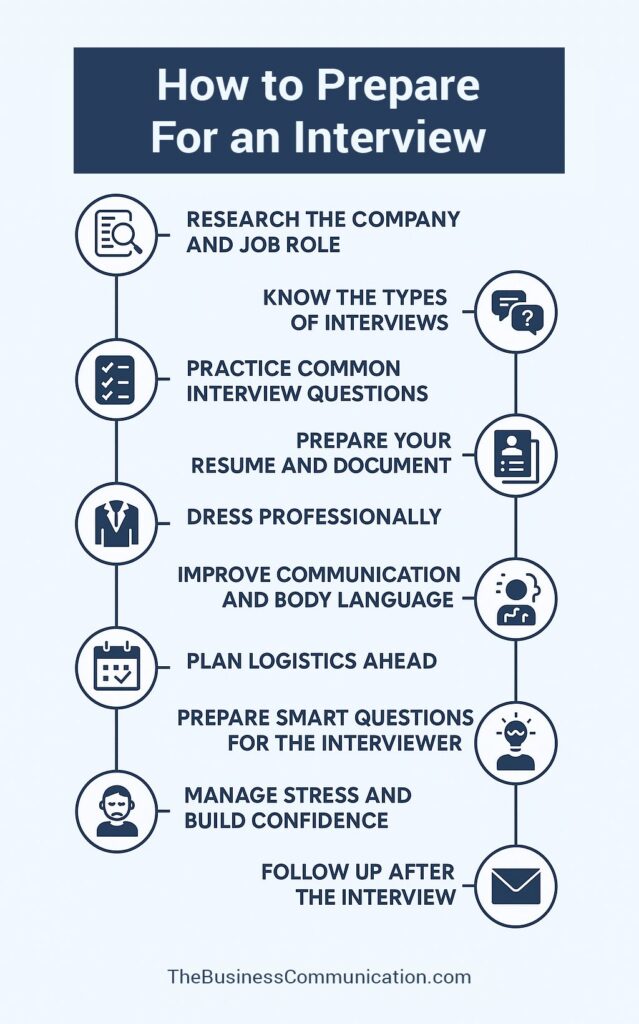 Prepare for an Interview