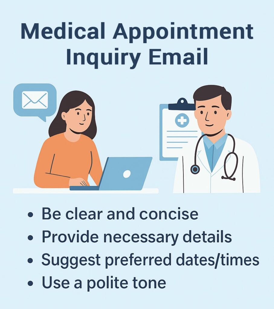 Medical Appointment Inquiry Email