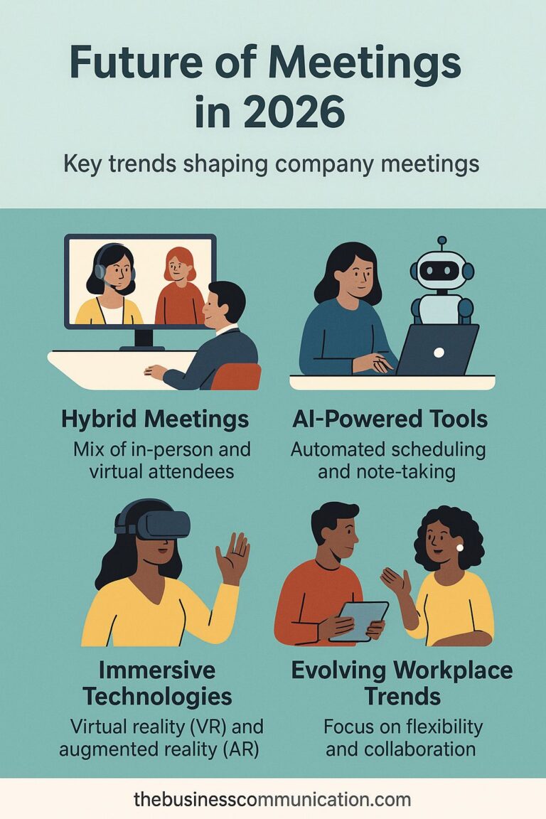 Future of Meetings: Hybrid, AI Tools, and Workplace Trends for 2026